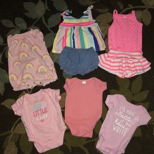 Onesies/separates -never worn/lightly used